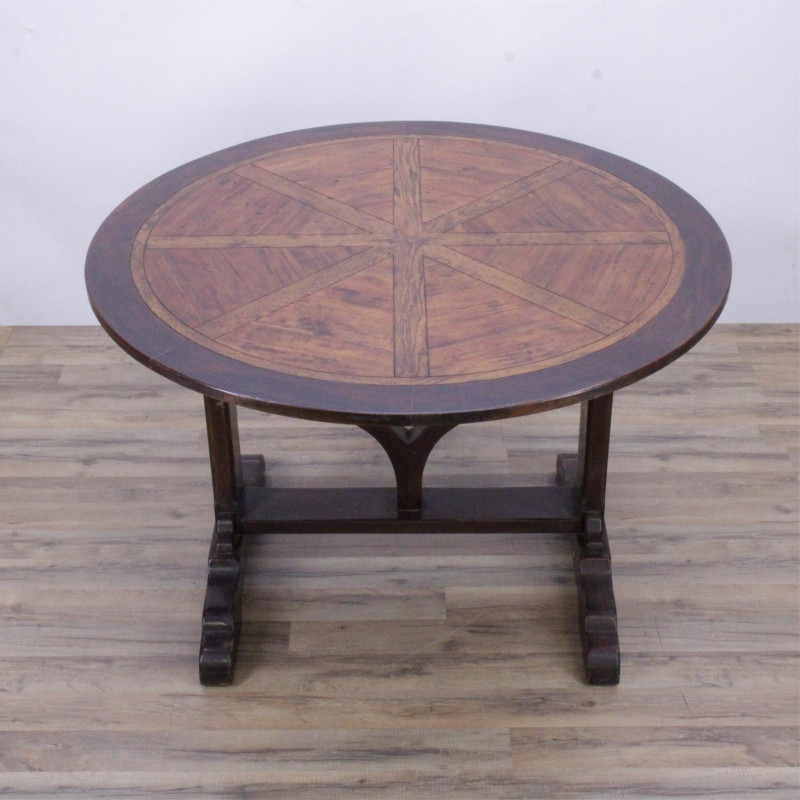 Theodore Alexander Stained Mahogany Wine Table