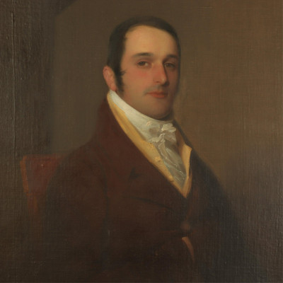 Image for Lot 19C Large Portrait of a Gentleman,Attrib. J.Neagle
