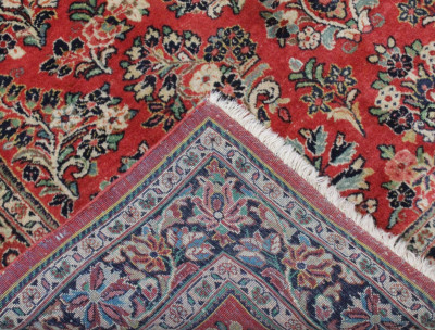 Vintage Persian Sarouk Carpet 5-4 x 8