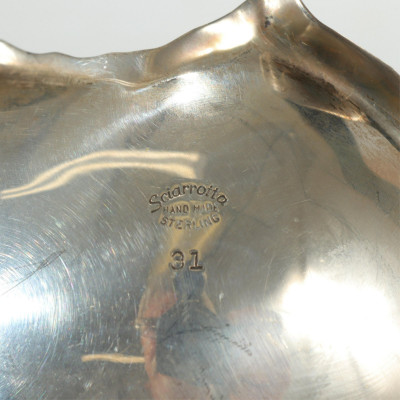 Alfredo Sciarrotta Sterling Silver Three-Leaf Bowl