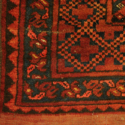 Turkmen Wool Carpet - 7-6 x 10-6