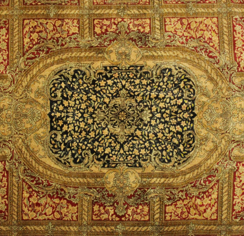 Kirman Style Wool Carpet 12 x 15-6