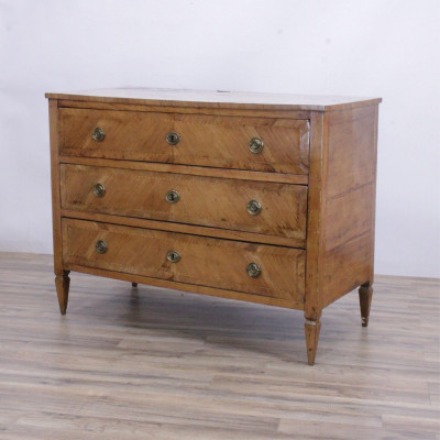 Image for Lot Italian Neo-Classical Inlaid Fruitwood Commode