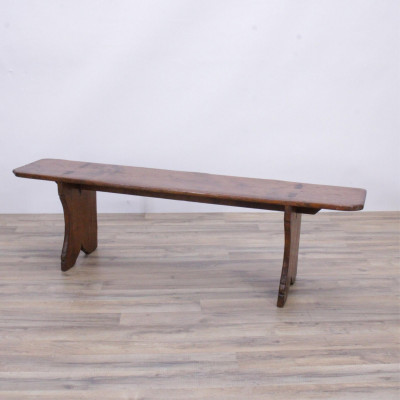 Image for Lot Antique Pine Bench