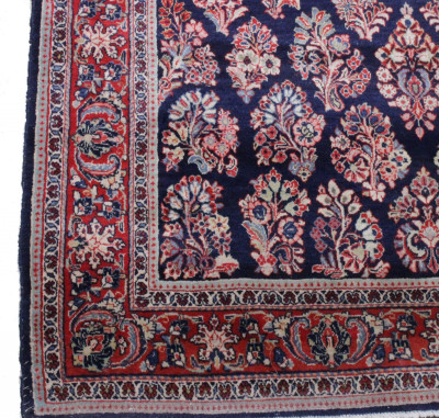 Antique Persian Kashan Rug 4-2 x 6-3