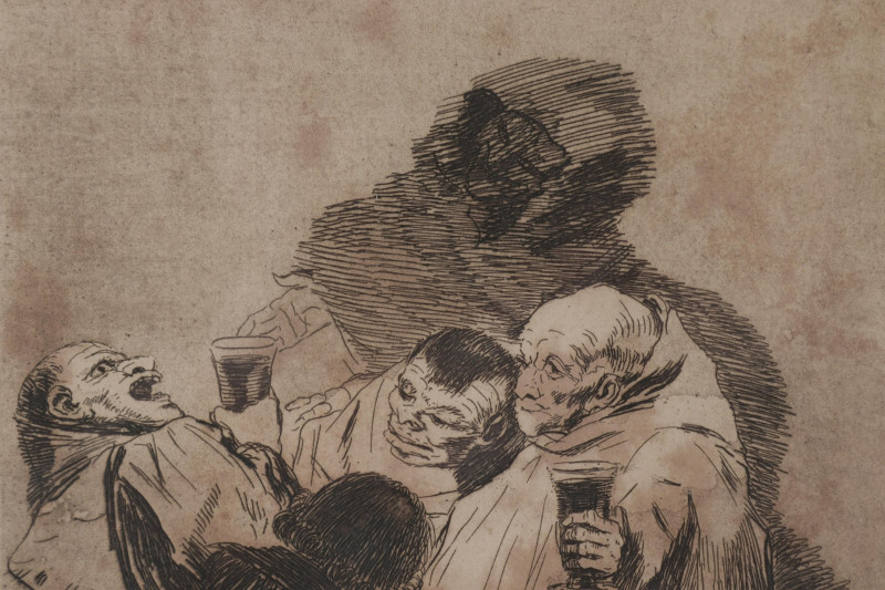 Francisco Goya, Nadie nos ha visto, etching