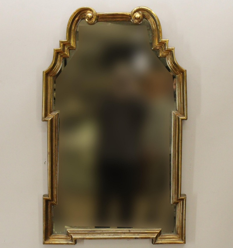 French Style Gilt Wood Mirror