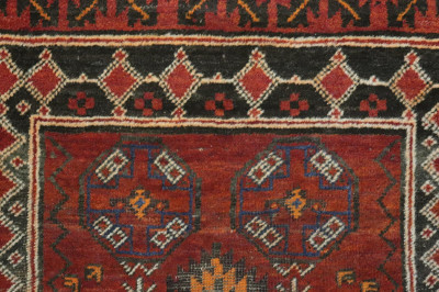 Anatolian Prayer Wool Rug 5 x 3-4