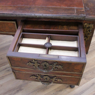 19th C. French Style Mahogany Writing Desk