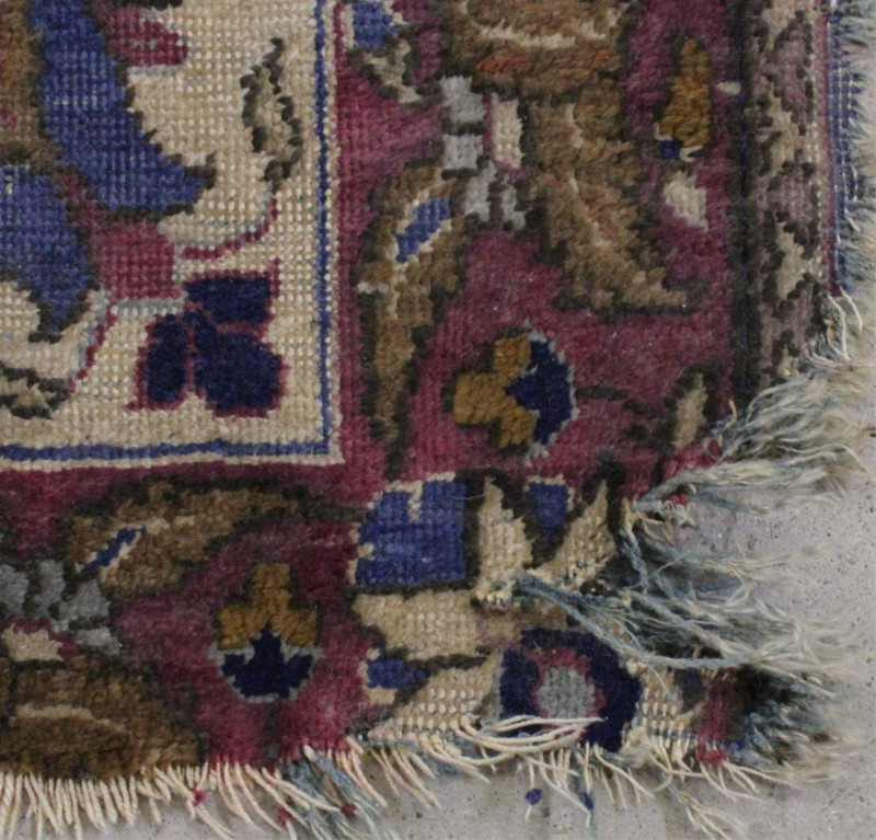 Kashan Silk Rug, c.1920 - 4-2 x 6-4