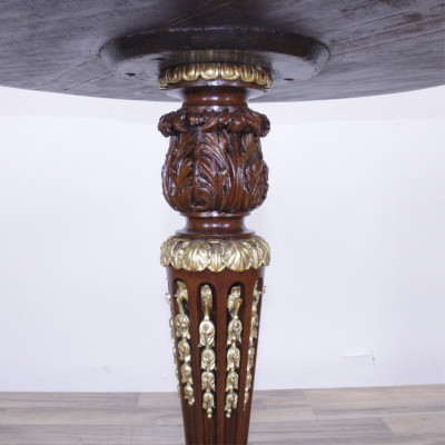 Neo-Classical Style Parcel-Gilt Mahogany Table