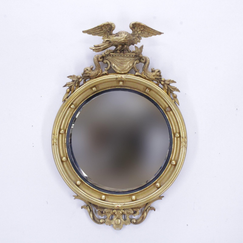 Regency Style Convex Mirror