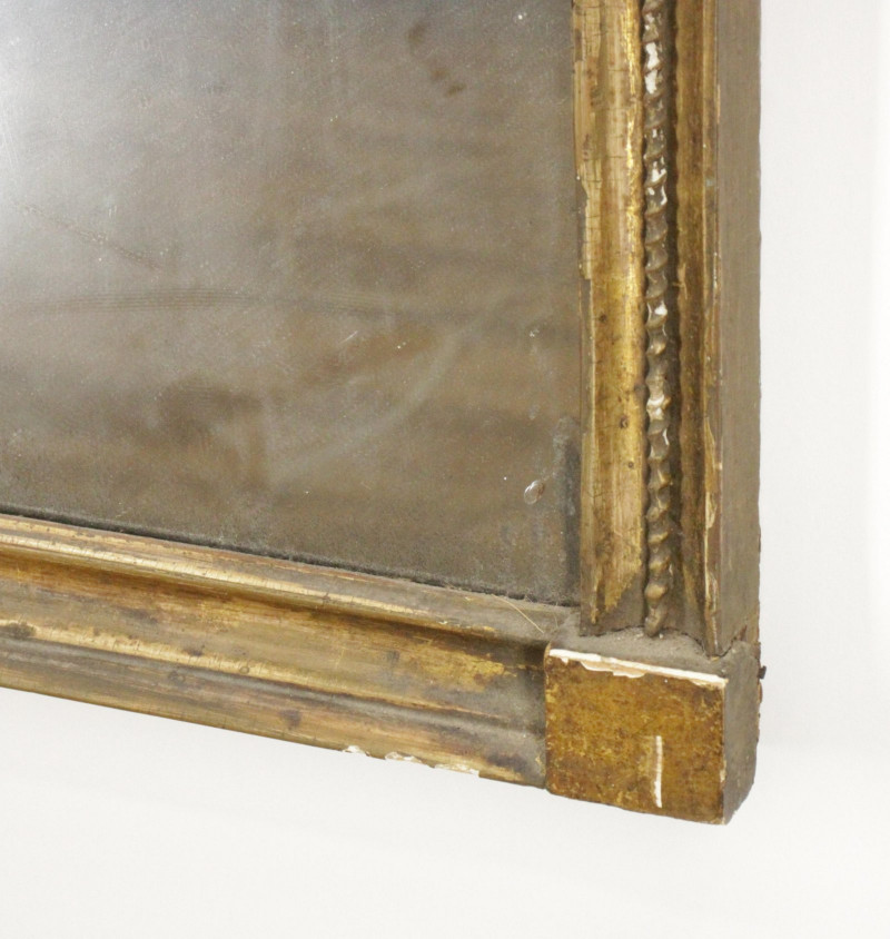 Federal Gilt Wood Painted Pier Mirror