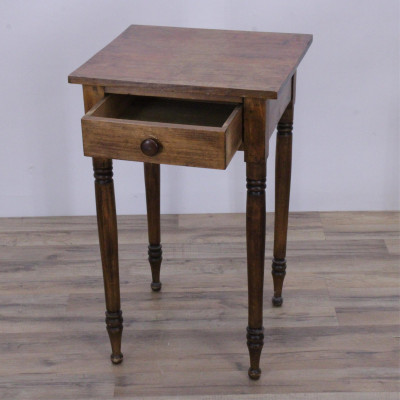 Country Cherry Side Table, 19th C.
