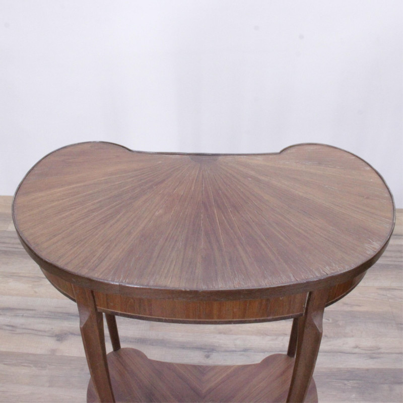 Pr of Louis XV Style Kidney Shaped Tables