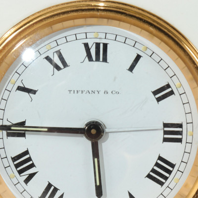 Two Tiffany & Co Desk Clocks