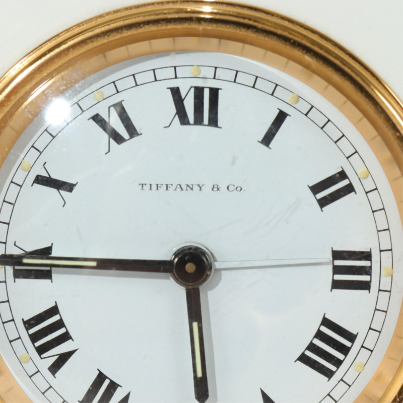 Two Tiffany & Co Desk Clocks