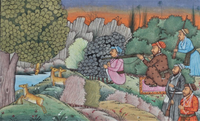 Image for Lot Three India Miniature Paintings 20C
