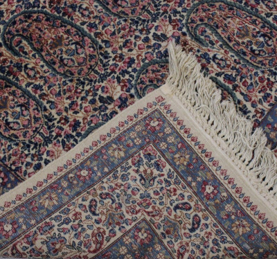 Persian Lavar Kirman Carpet 4-6 x 7-5