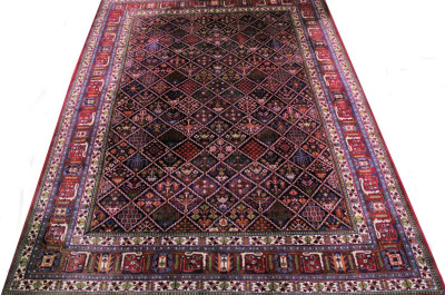 Image for Lot Antique Persian Carpet 8-8 x 12-7