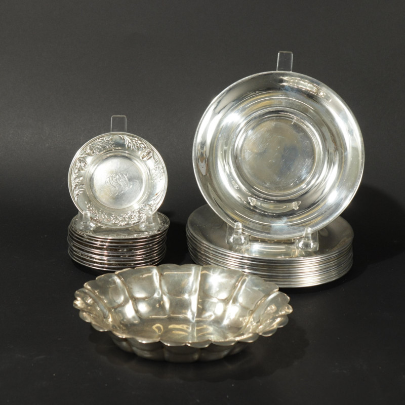 Group of Sterling Silver Dishes