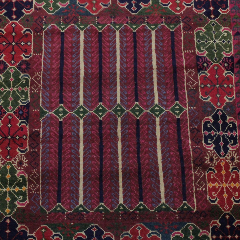 Antique Turkish Mat 3 x 3-5