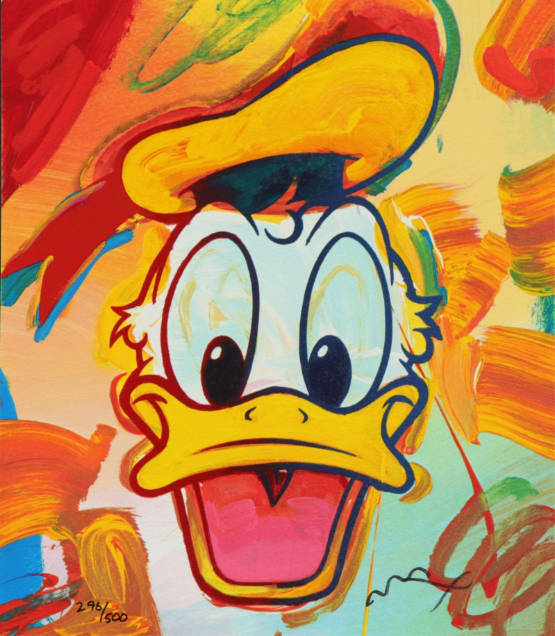 Peter Max - Donald Duck - Serigraphs