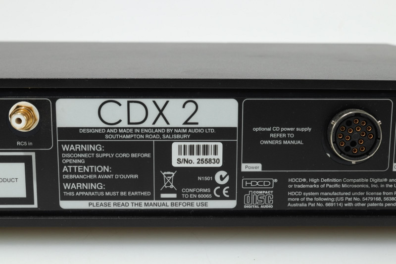 Naim CDX2 Stereo Laser CD player