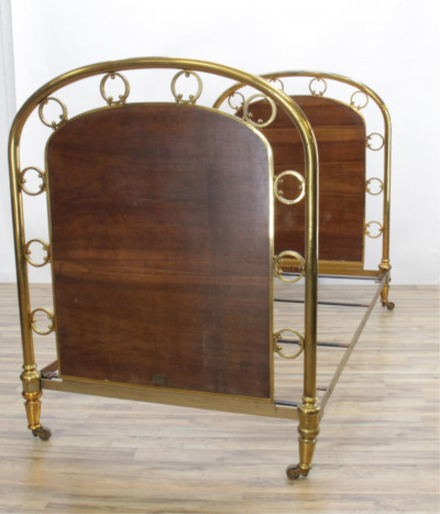 Image for Lot Hollywood Modern French Deco Bed