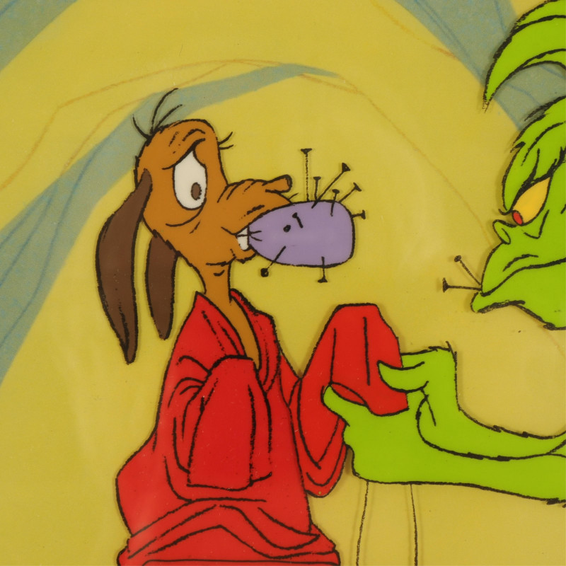 Chuck Jones Dr Seuss' Grinch Animation Cell