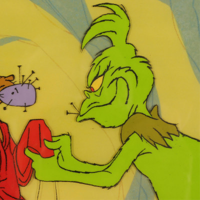 Chuck Jones Dr Seuss' Grinch Animation Cell
