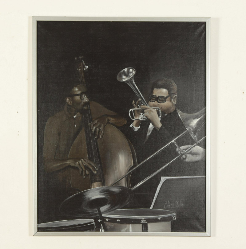 Chuck Urban Ron Carter and Dizzy Gillespie O/C