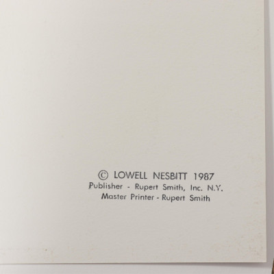 L. Nesbitt (1933-1993) Prints: APs, Multiples