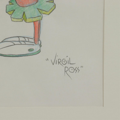 Virgil Ross-Porky Pig,Donald Duck & Marvin Martian