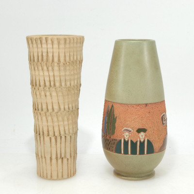 Image for Lot Two 20C Modern Japanese Vases