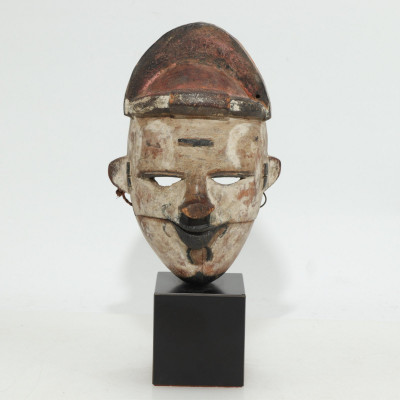 Image for Lot Ogoni Painted Wood Articulated Mask, Nigeria