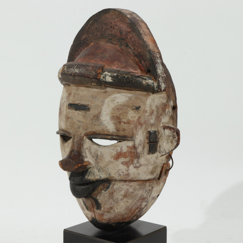 Ogoni Painted Wood Articulated Mask, Nigeria