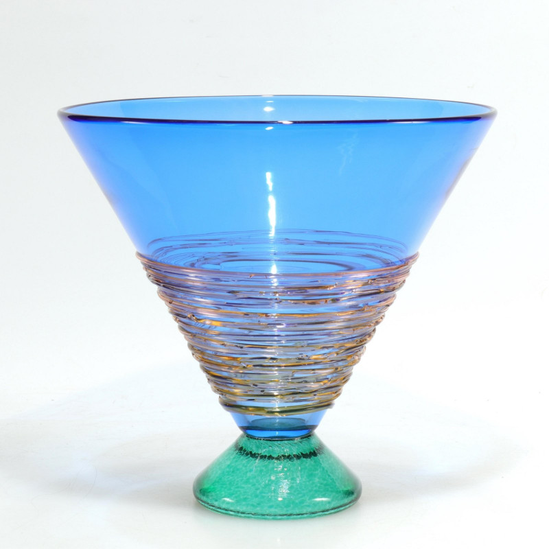 Young & Constantin Modern Glass Vase