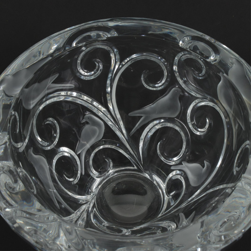 Lalique Verone Crystal Bowl