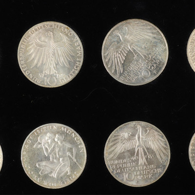 1972 German Olympic Coin Set