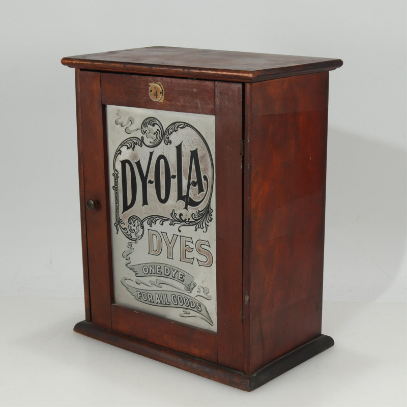 DY-O-LA Dye Display Cabinet