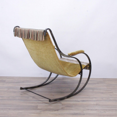 R.W. Winfield Style Iron Rocking Chair