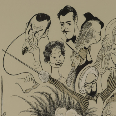 Al Hirschfeld - Stars of the Westport Playhouse