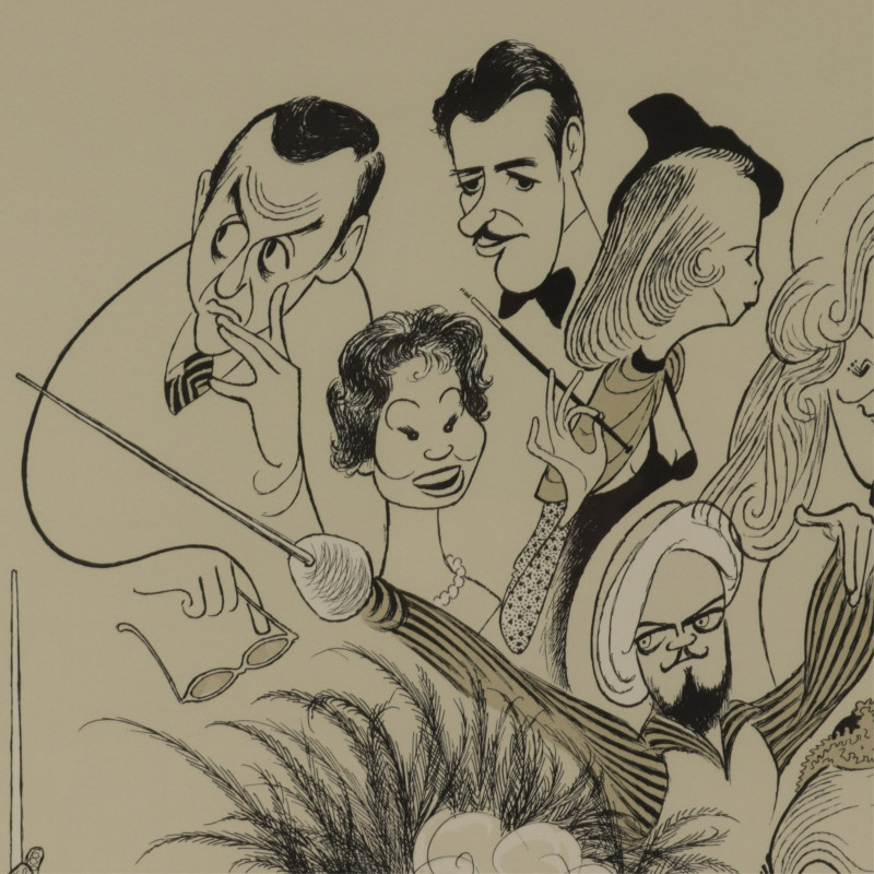 Al Hirschfeld - Stars of the Westport Playhouse