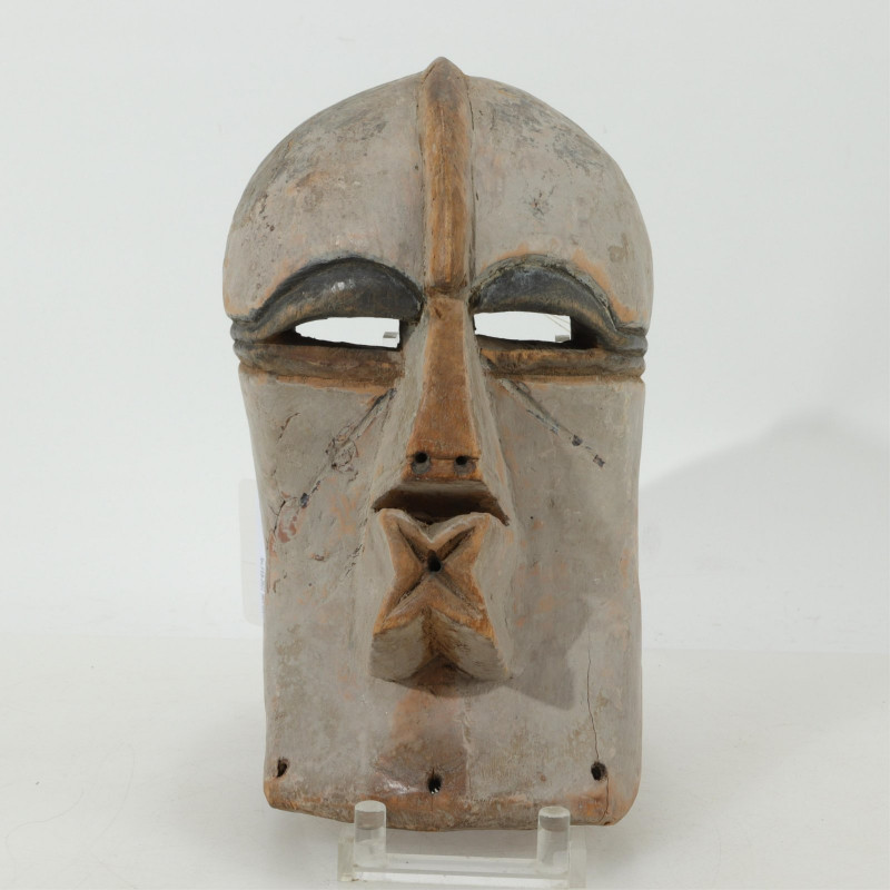 Songye Painted Wood Mask, Congo, 20th C