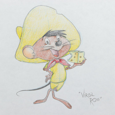 Image for Lot VIRGIL ROSS - SPEEDY GONZALES - DRAWING