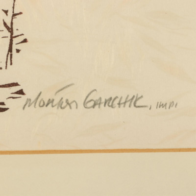 Morton Garchik - Boy and Birds