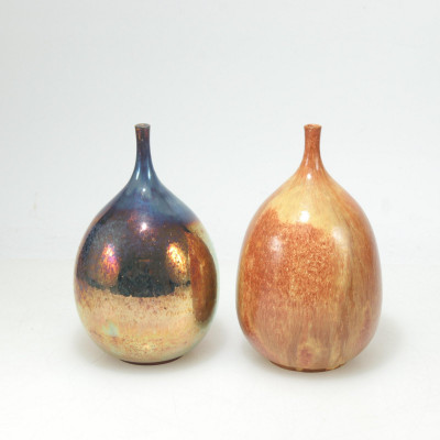 6 Modern Artist Signed Ceramic Vases & Ewer
