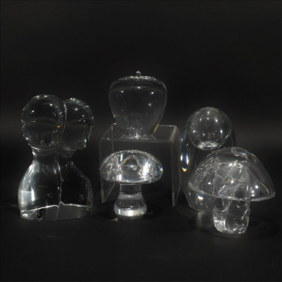 Collection of Crystal - Steuben, Seguso Murano