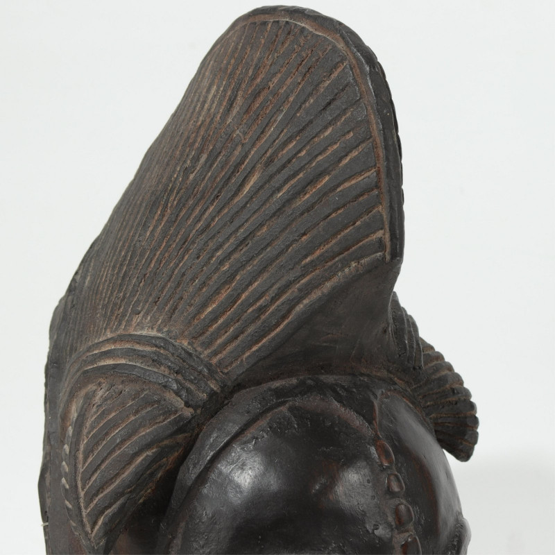 Punu Hardwood Mask, Gabon